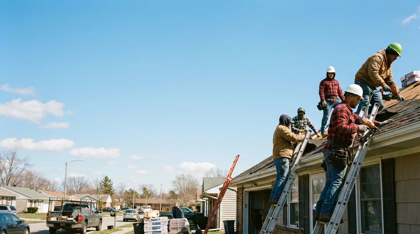 Roofing in North Vernon, IN near me